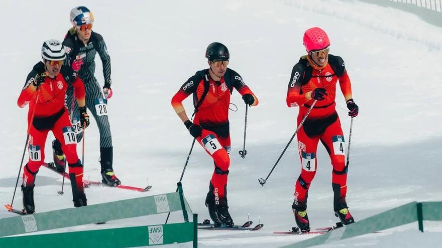 Anna Huguet i Ot Ferrer es queden a les portes de la final de la Copa del Món de Val Martello