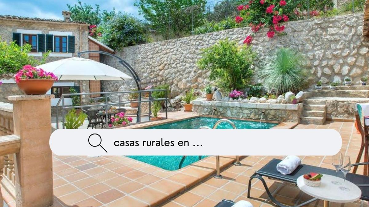 Sendero Rural ha realizado un estudio sobre las búsquedas en Google de alojamientos de interior