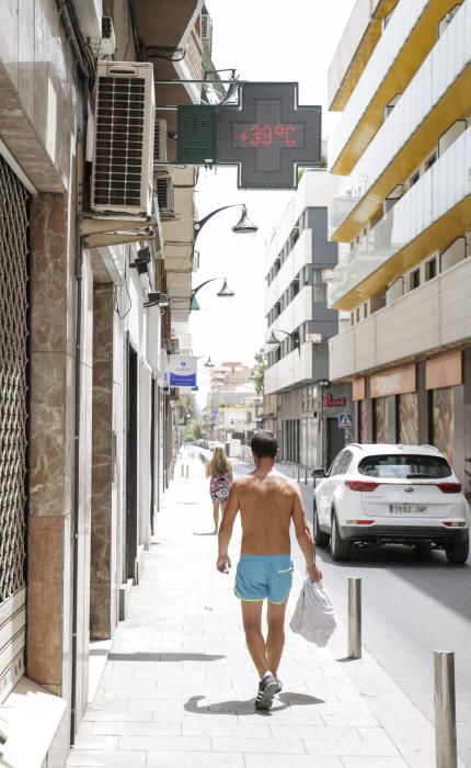 Las temperaturas llegaron a los 40 grados en Alica