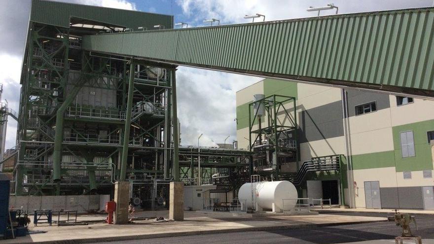 La planta de biomasa de Ence incorpora mejoras ambientales