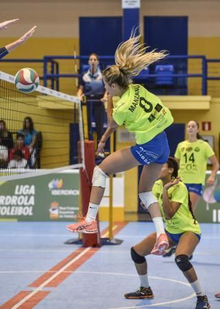 03/11/2018 LAS PALMAS DE GRAN CANARIA. Voley femenino, IBSA CV CCO 7 Palmas - Feel Volley Alcobendas FOTO: J. PÉREZ CURBELO  | 03/11/2018 | Fotógrafo: José Pérez Curbelo