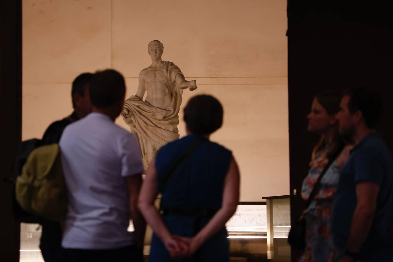 El Templo Romano estrena su nueva iluminación
