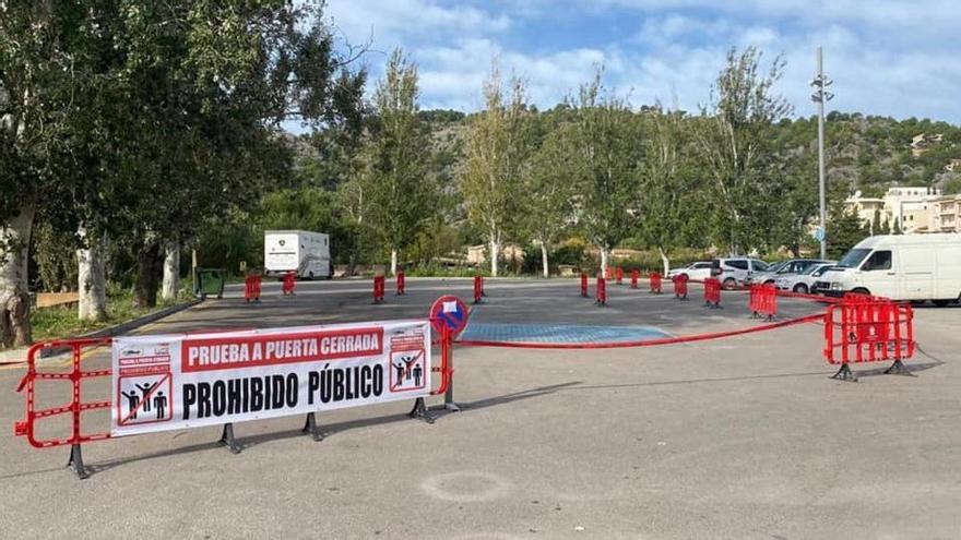 El parque de asistencia del Rallye de Manacor ya está perparado