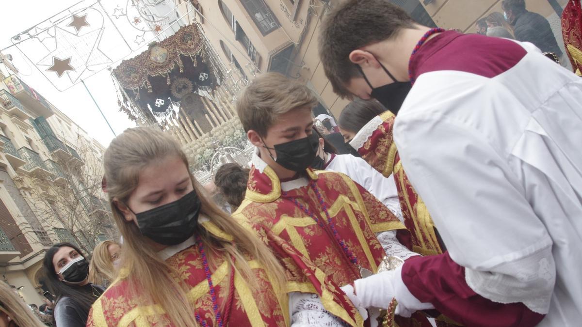 Procesión extraordinaria de la Virgen de la O por su cincuentenario