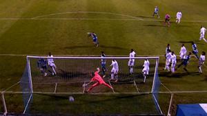 El gol de Alberto Rubio que supuso el empate del Alcoyano ante el Madrid