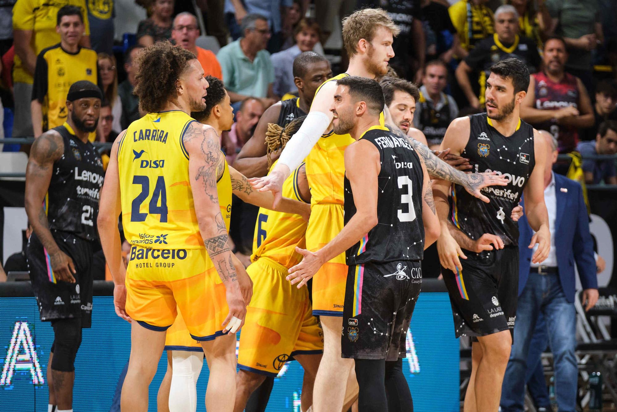 Derbi de baloncesto en Canarias: Lenovo Tenerife vs Gran Canaria