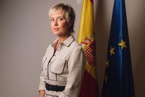 Carme Artigas, secretaria de Estado de Digitalización e Inteligencia Artificial, durante una entrevista con EPE.