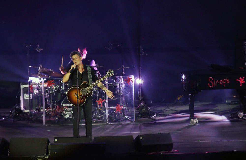 Concierto de Alejandro Sanz en Málaga