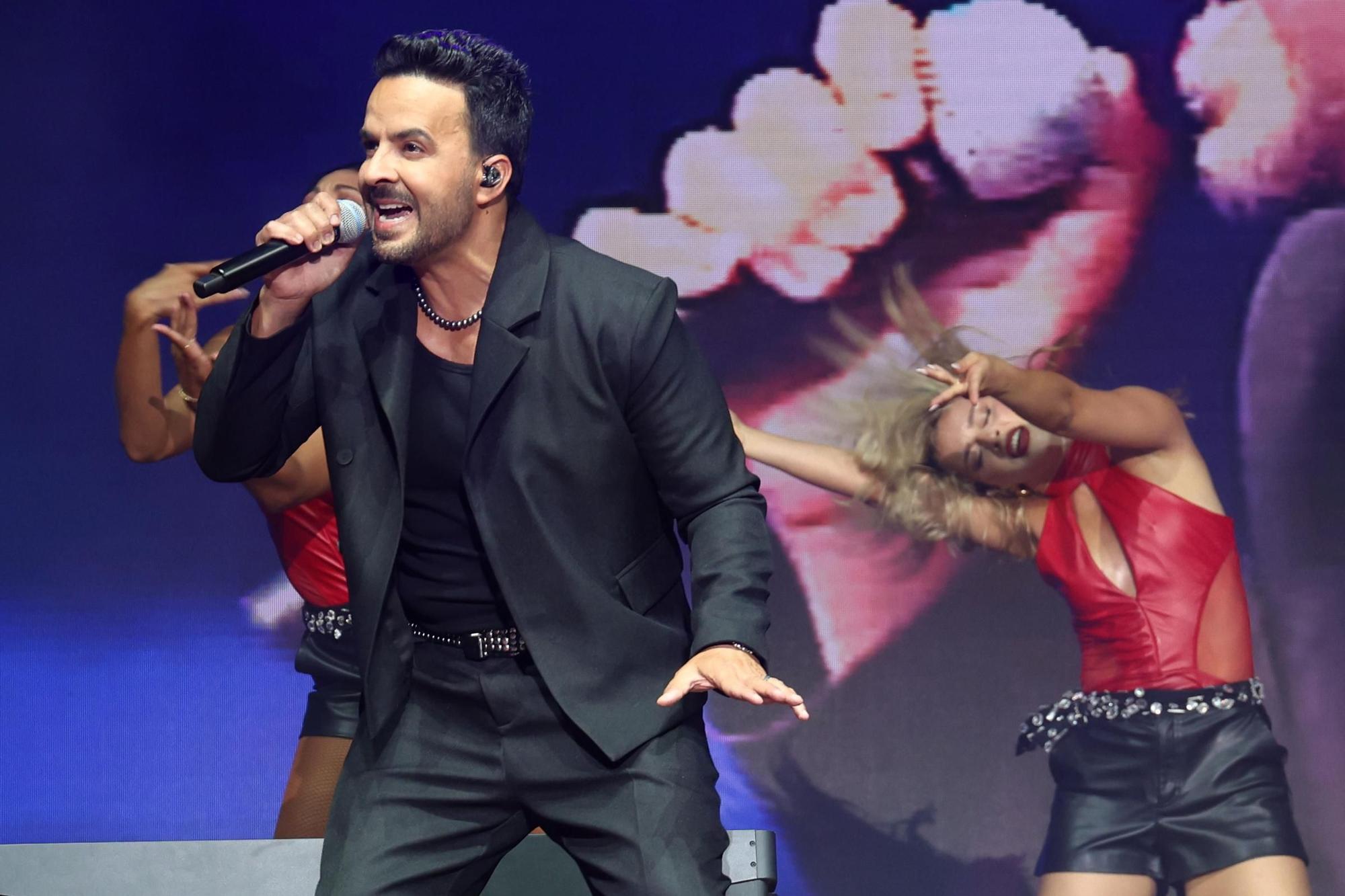El concierto de Luis Fonsi en Castrelos, en imágenes