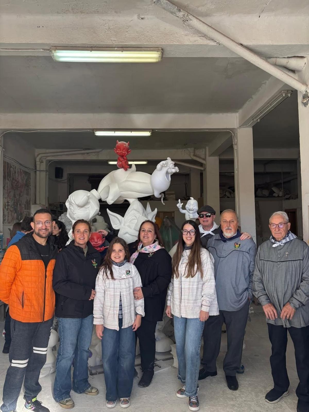 Visita al taller de Salva Dolz