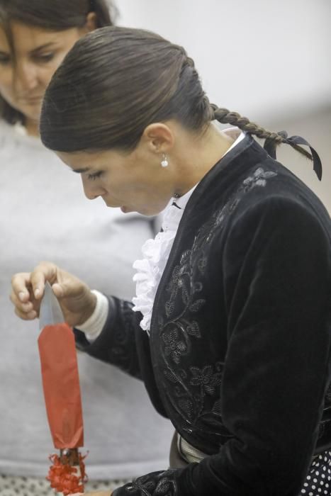 Corrida de rejones en la Feria Taurina de Begoña de 2018.