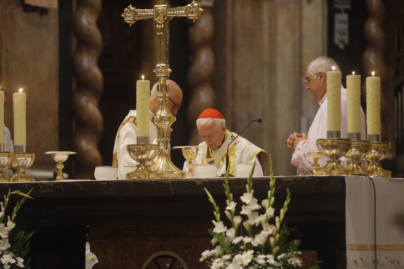 El cardenal Antonio Cañizares celebra el Te Deum y la misa del 9 d'Octubre