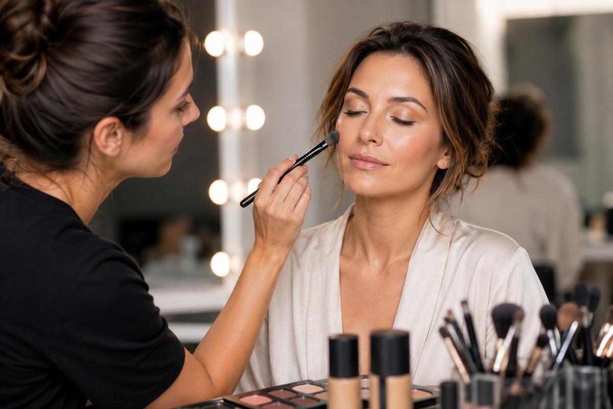 Los maquilladores lo tienen claro: en pieles maduras, "menos es más".