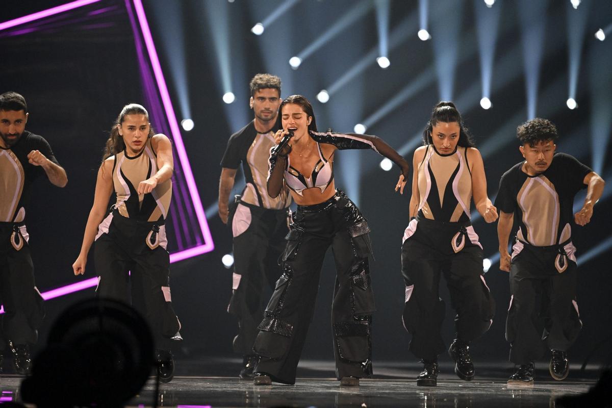 Noa Kirel, la 'Chanel de Israel', en la final de Eurovisión 2023
