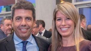 Carlos Mazón y Maribel Vilaplana. Carlos Mazón y Maribel Vilaplana.