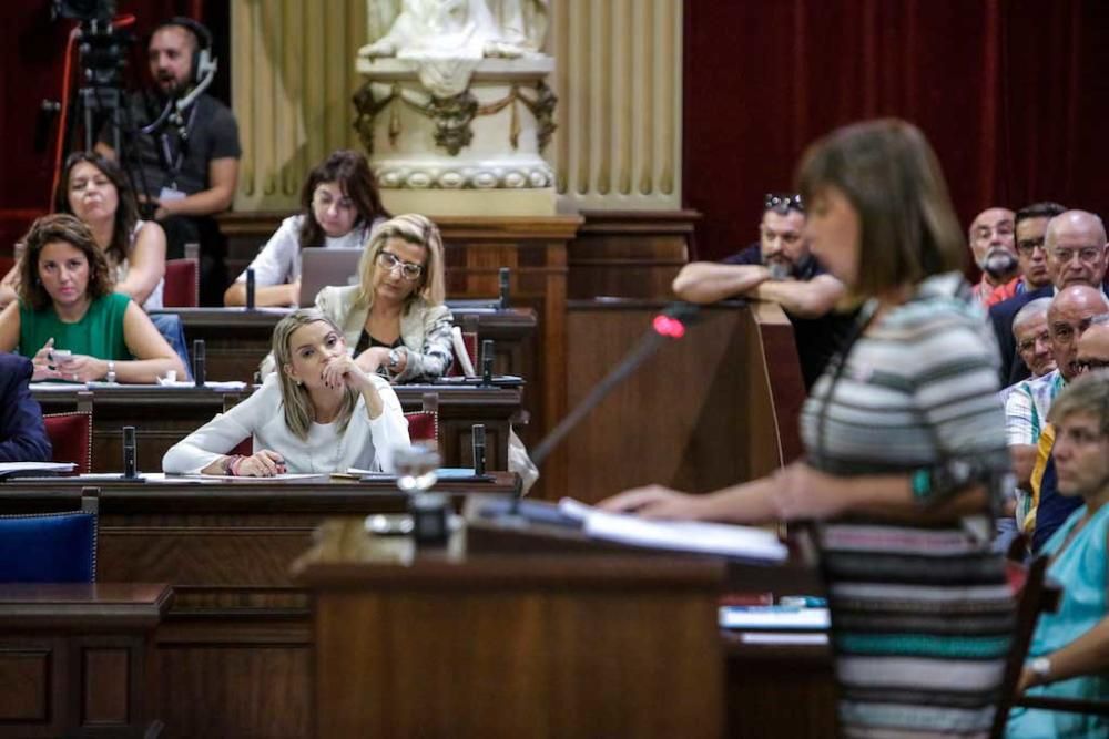 Primer debate de la Comunidad de Armengol en el Parlament