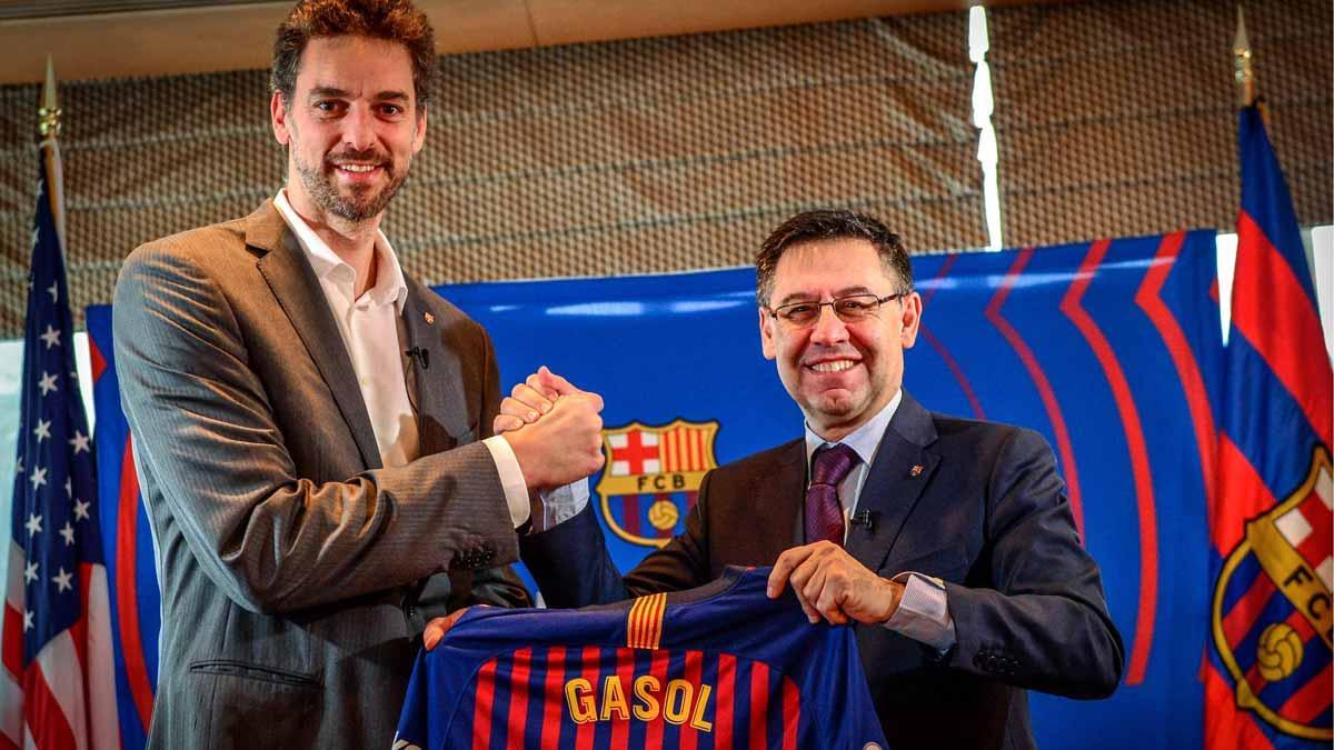 Pau Gasol se une al Barça como asesor y embajador en Estados Unidos.