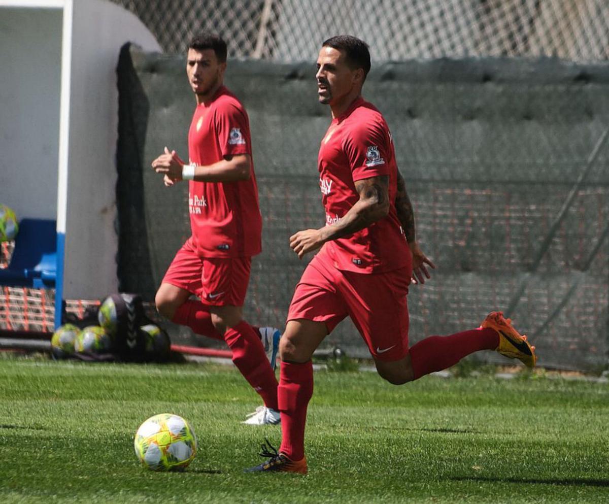 Vitolo, jugador del Santa Úrsula. | | E.D.