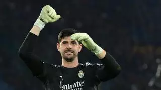Courtois, baja de última hora en el Clásico por un proceso gripal