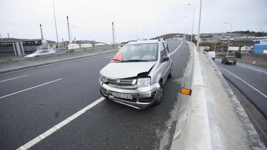 Dos accidentes en hora y media en el &#039;punto negro&#039; de la tercera ronda