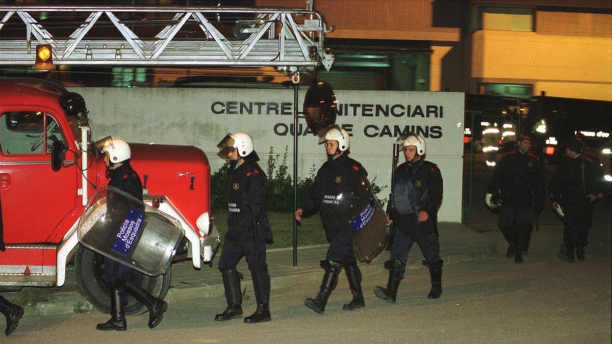 Imagen del día 29 de mayo del 2002, del exterior del centro penitenciario.