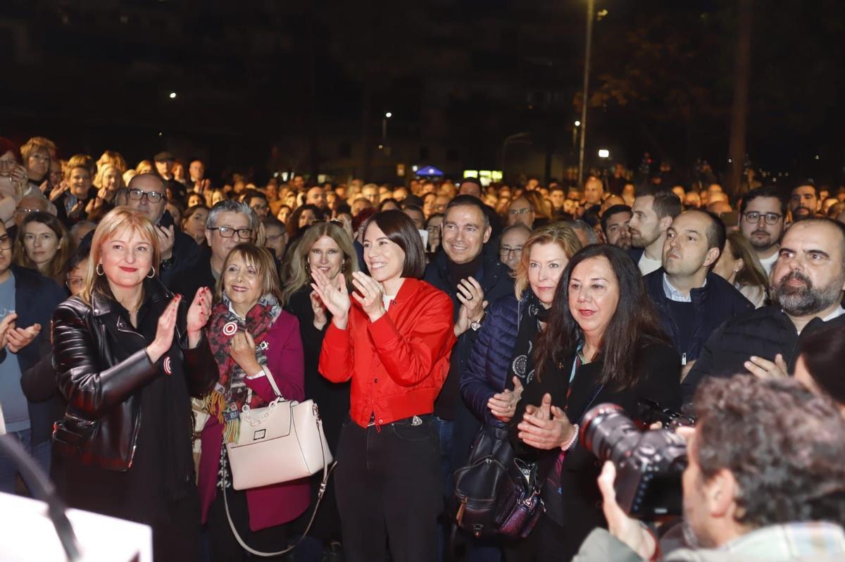 Diana Morant presenta su candidatura en Gandia