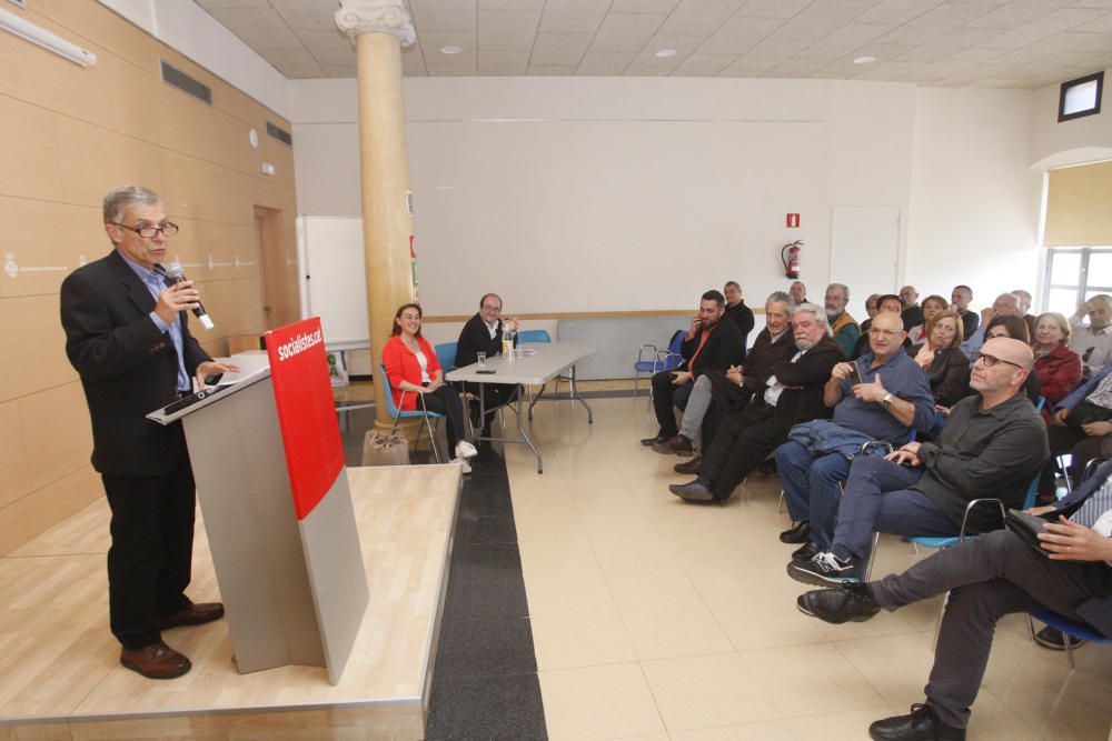 Iceta dona suport al candidat del PSC a Sarrià, Quim Rodríguez
