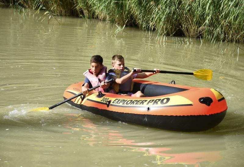 Bajada del Canal de Torrero en Zaragoza