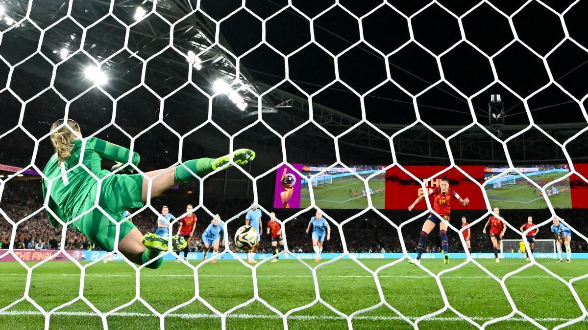 Final del Mundial entre España e Inglaterra.