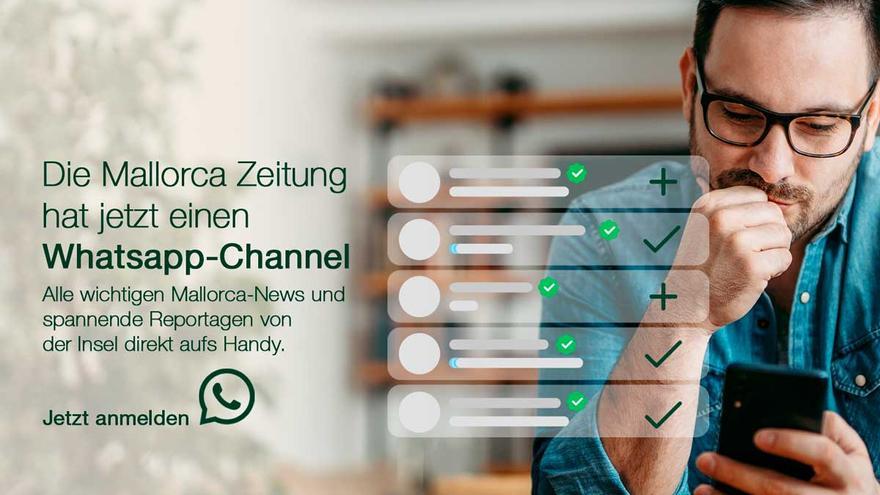 WhatsApp-Kanal der Mallorca Zeitung: Die wichtigsten Insel-News direkt aufs Handy