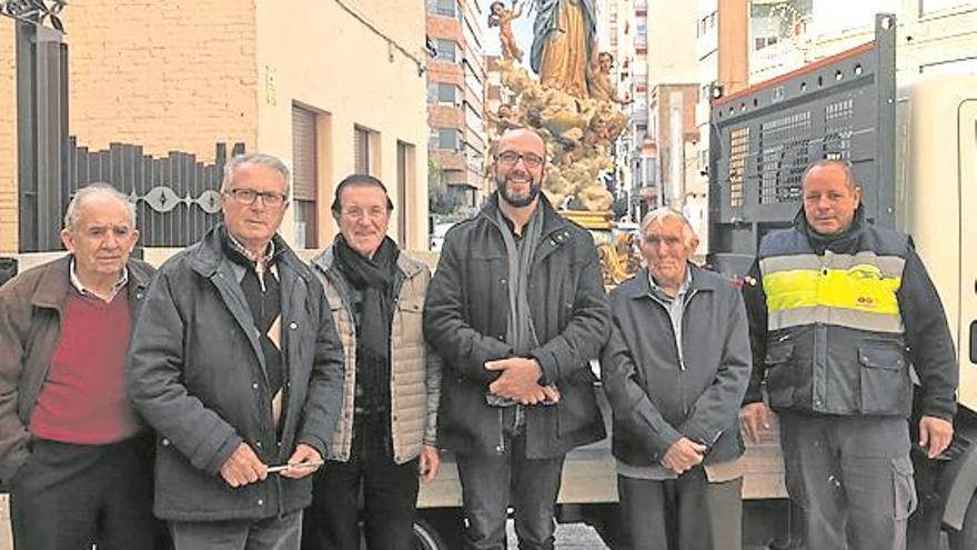 La ciudad se tiñe de fervor azul y blanco a la Purísima