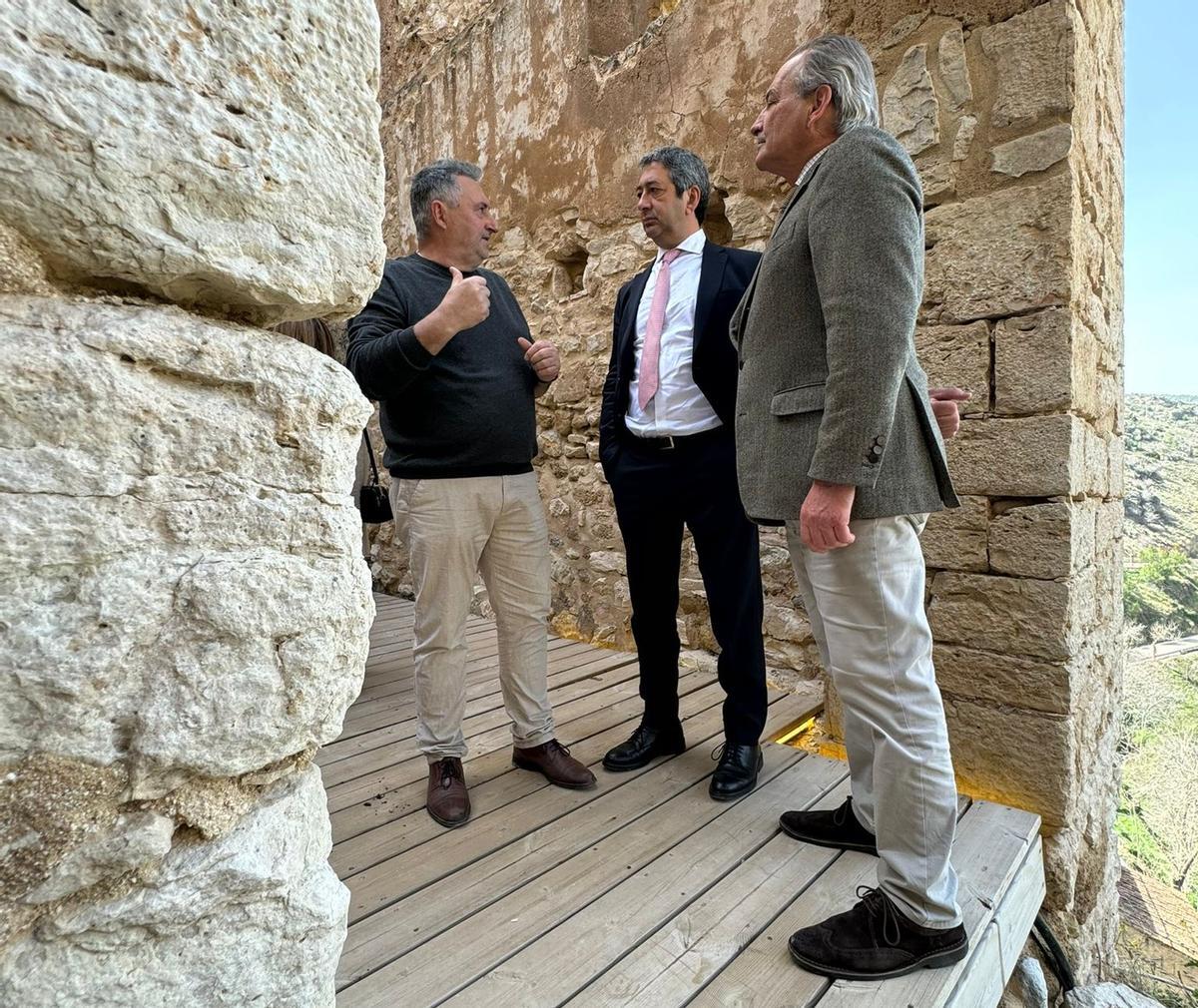 Visita del Consell a Castielfabib.