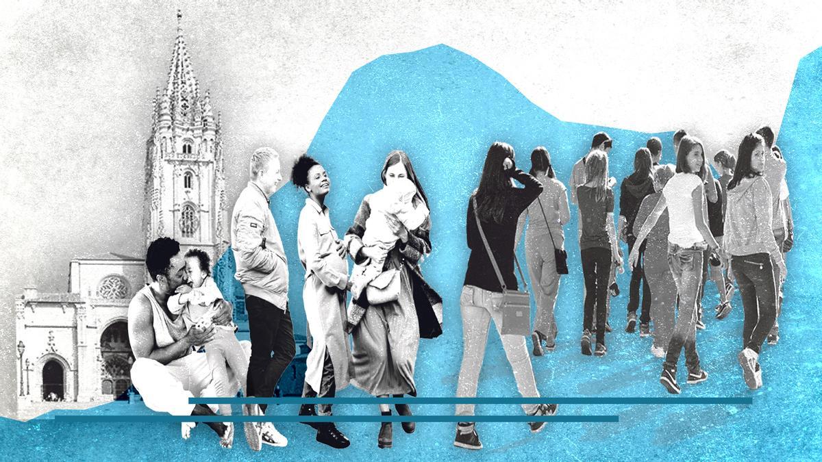 Récord absoluto de población en Oviedo: llega a 226.147 habitantes y uno de cada diez vecinos ya es inmigrante