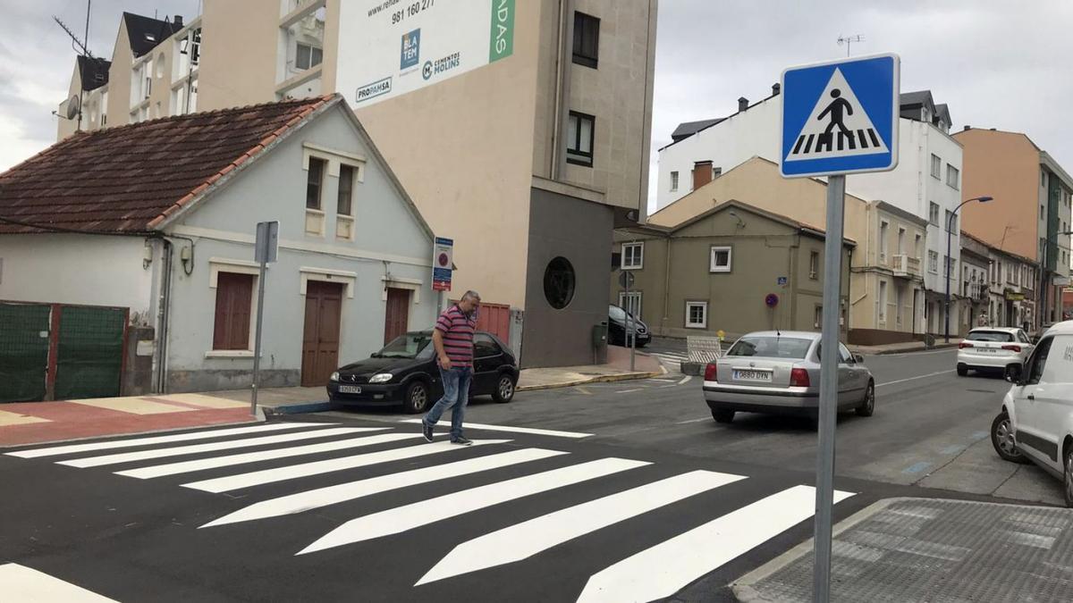 Vista de la avenida de Vilaboa, en Culleredo.   | // LA OPINIÓN