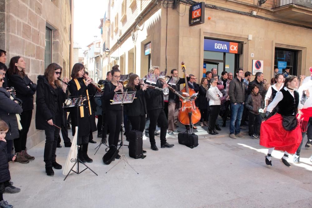 Caramelles i Ballet pel nucli antic de Solsona