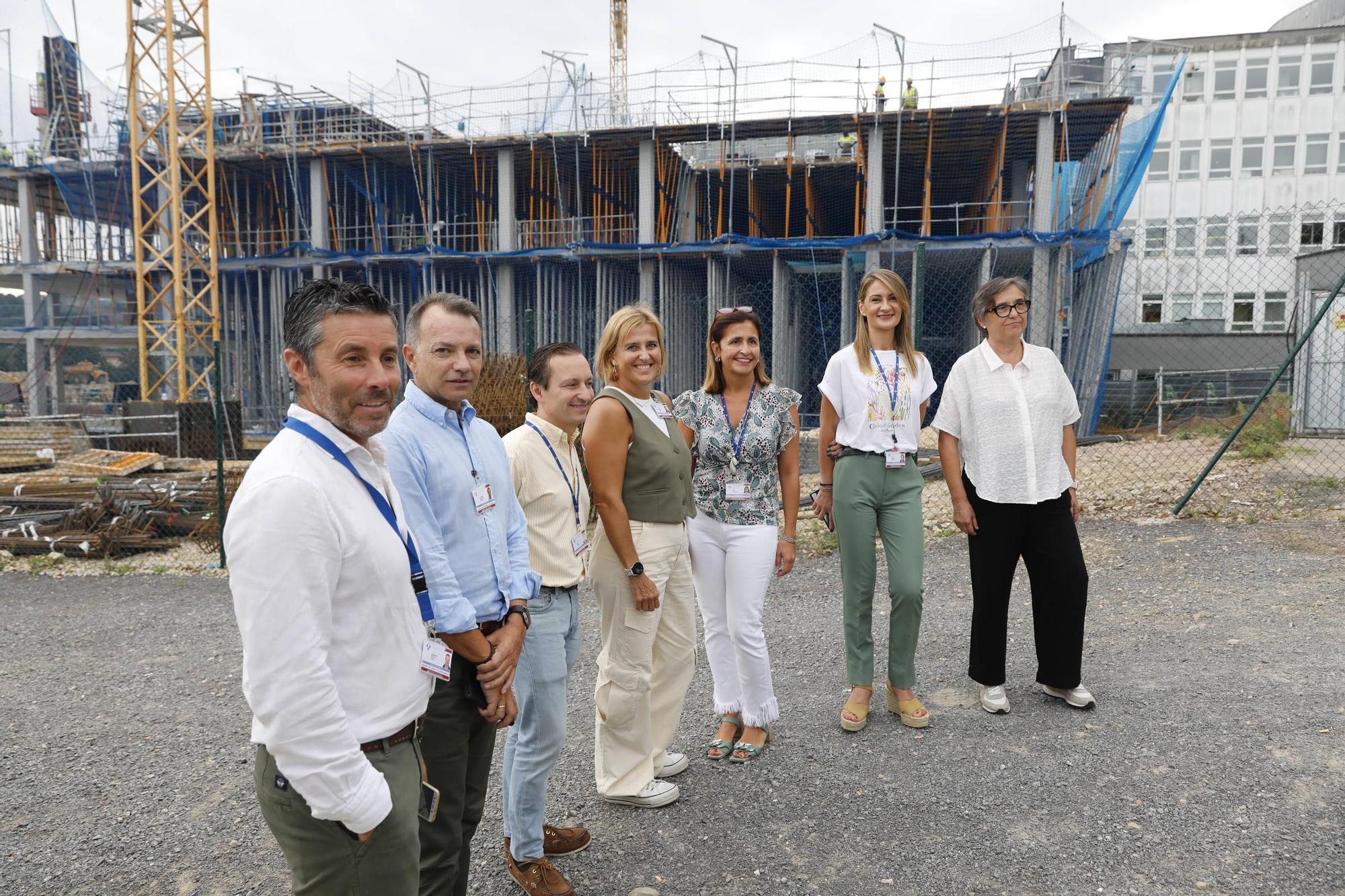 En imágenes: Así avanzan las obras de la ampliación del Hospital de Cabueñes