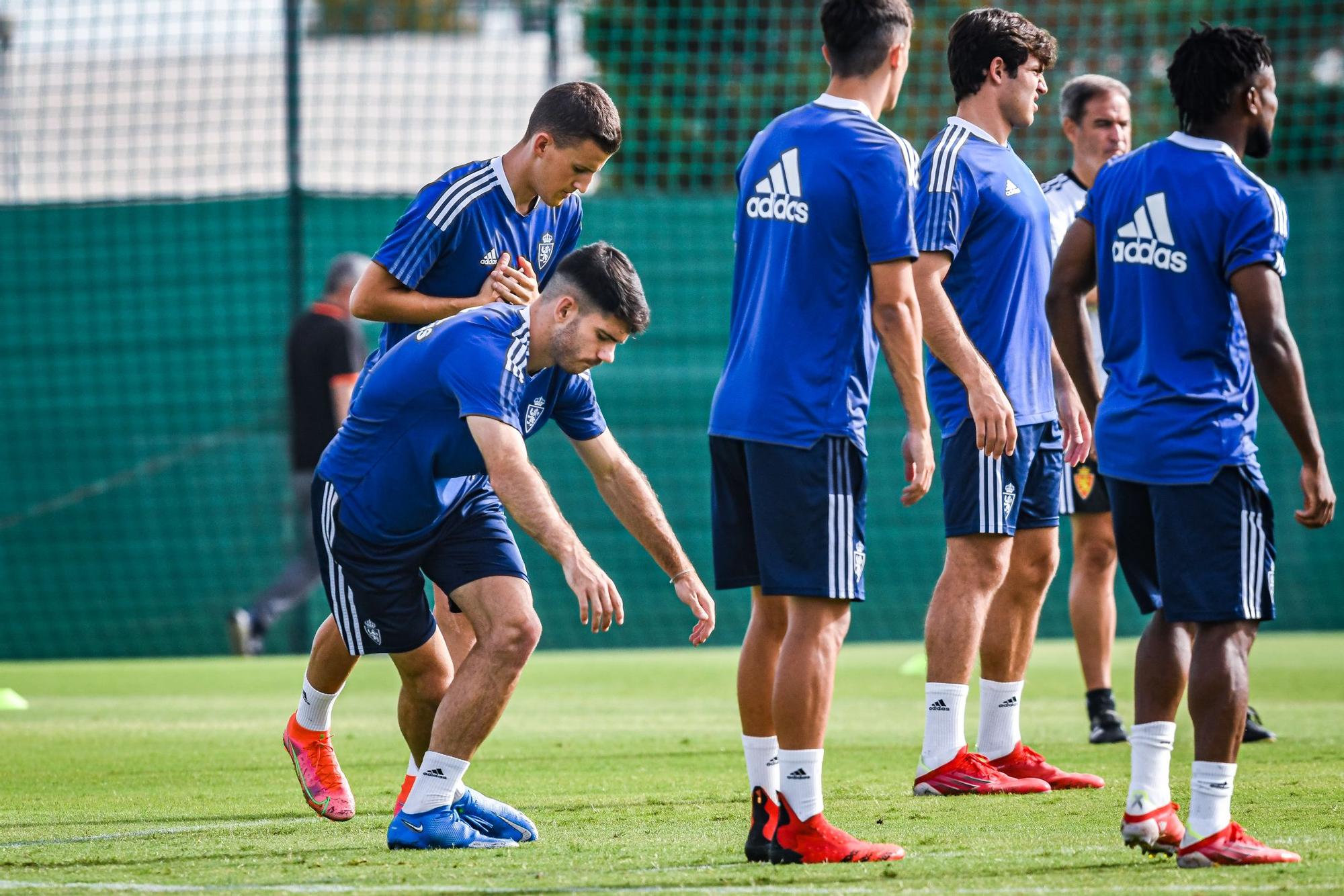 Segundo entrenamiento del Real Zaragoza en las instalaciones del las instalaciones de Pinatar Arena