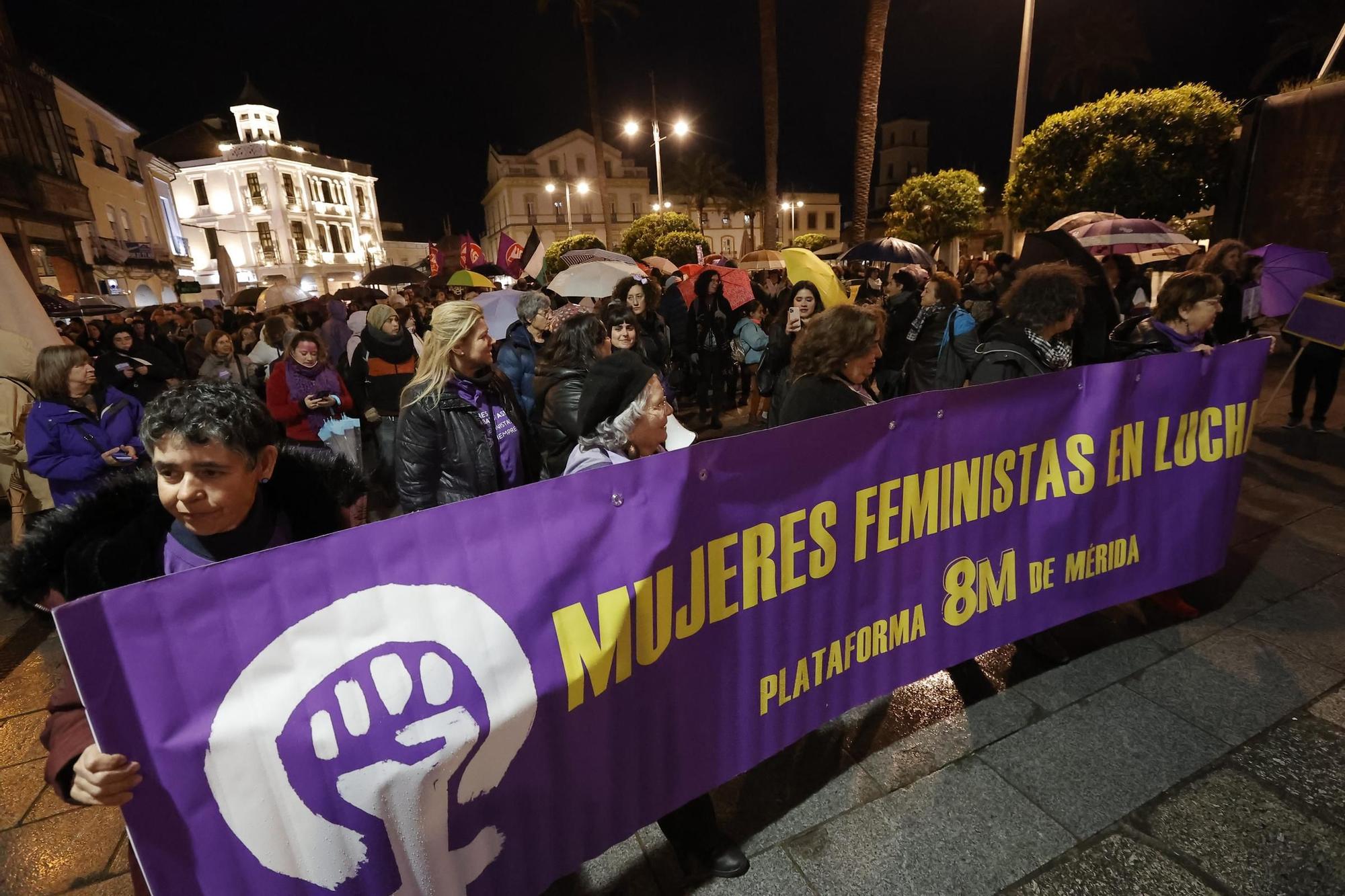 Manifestación en Mérida