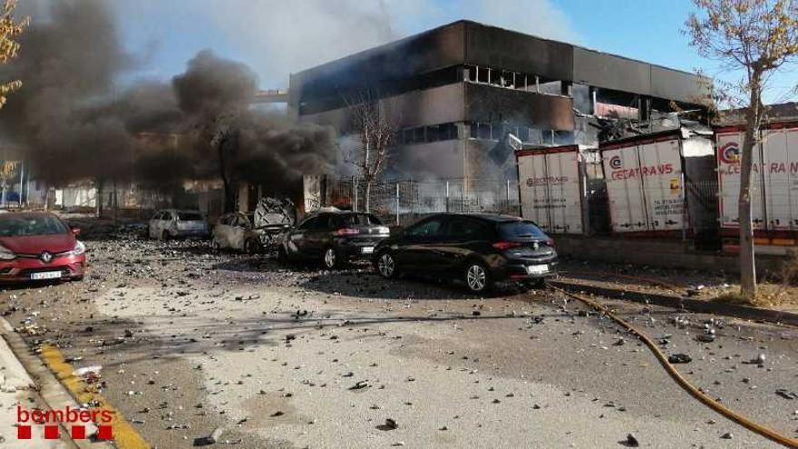 Explosió en una empresa de residus químics a l&#039;Arboç