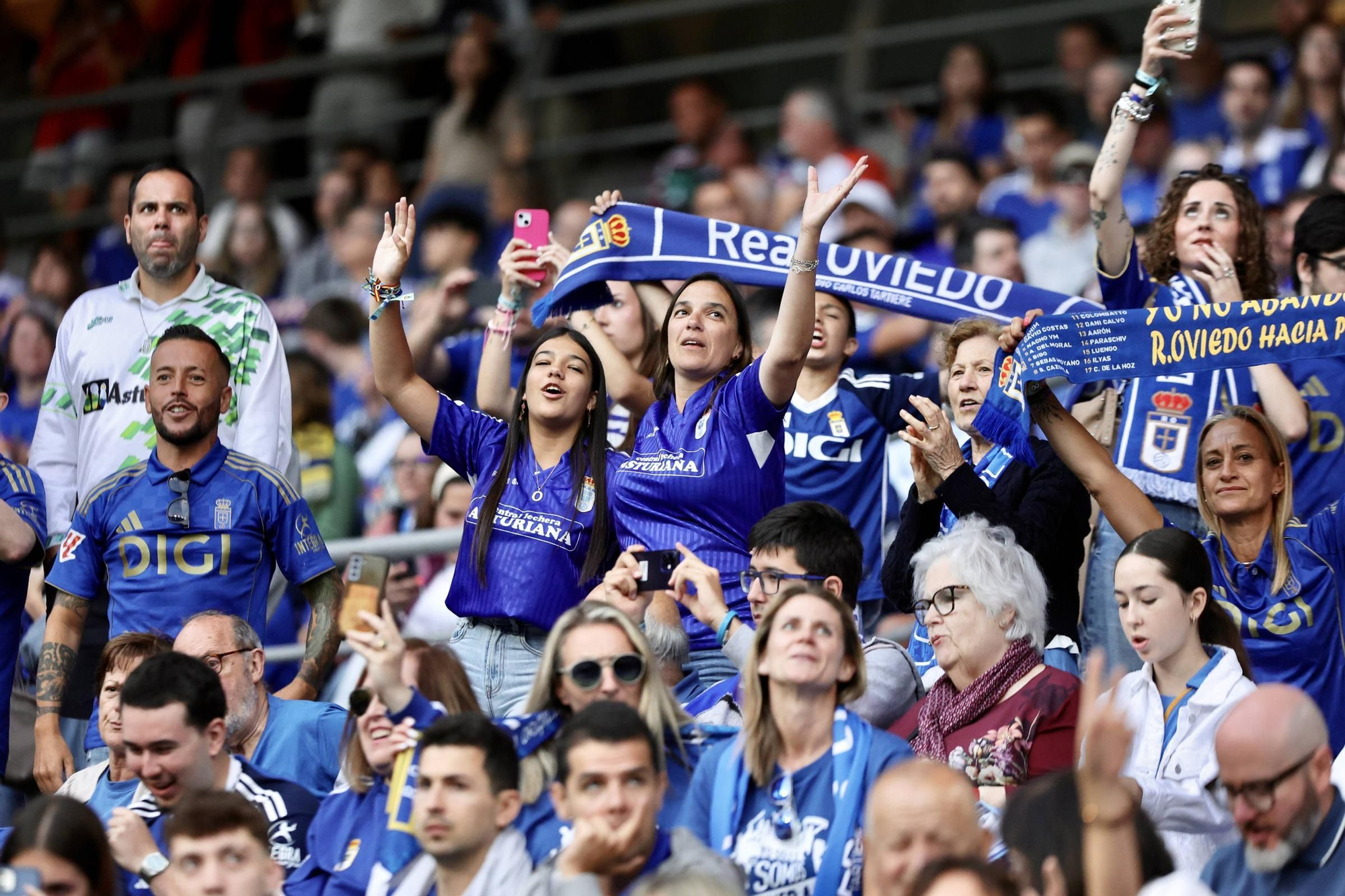 Celebración del Garra Fest,  la gran fiesta del Real Oviedo por su centenario