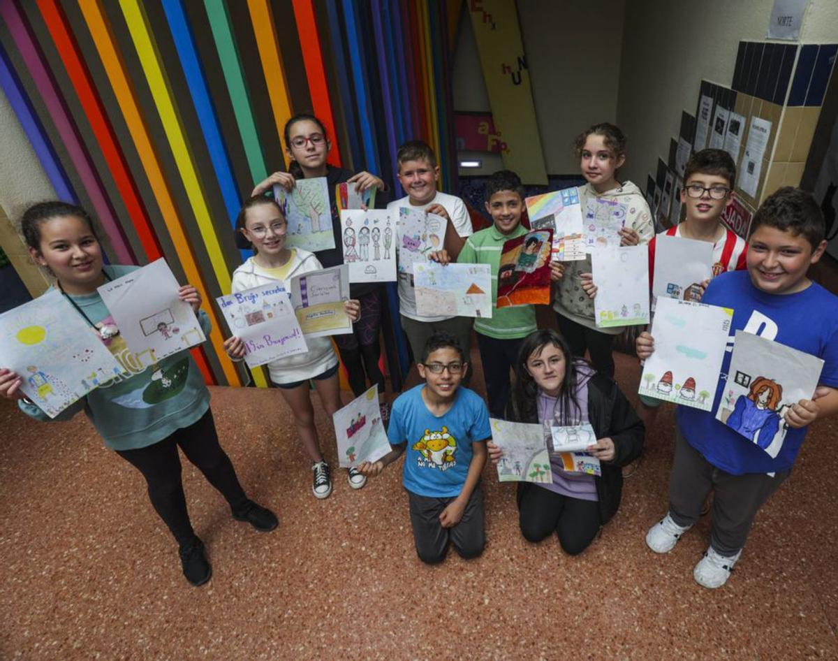 El colegio El Villar teje redes desde Trubia