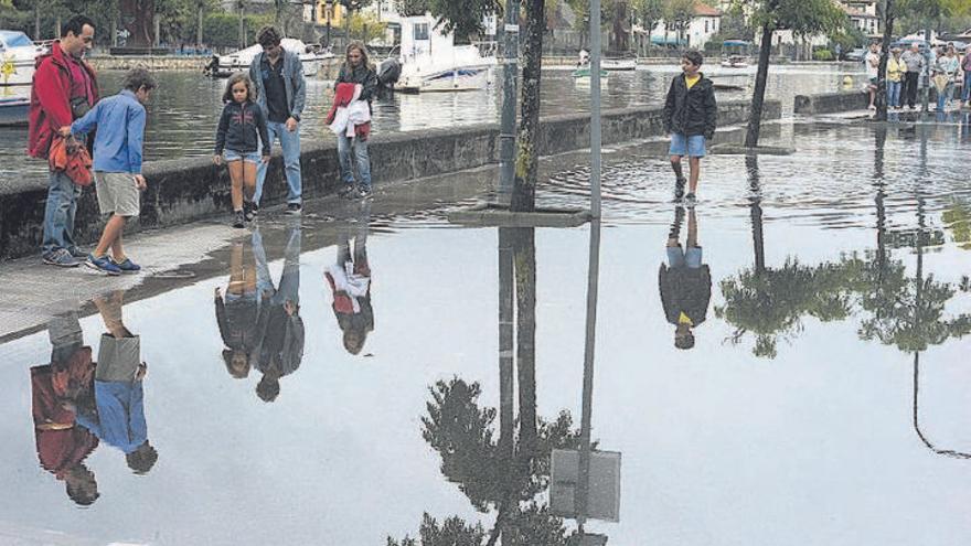 Diez ríos bajo vigilancia en Galicia por riesgo de desbordamiento, entre ellos el Mero, Mandeo y Mendo