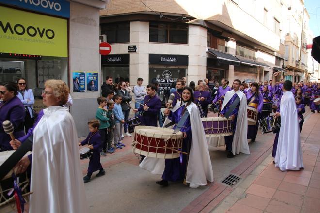 Las imágenes de la primera tamborrada de Burriana en cinco años