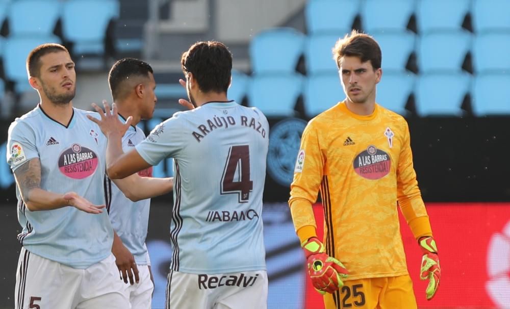 Las imágenes del Celta - Levante