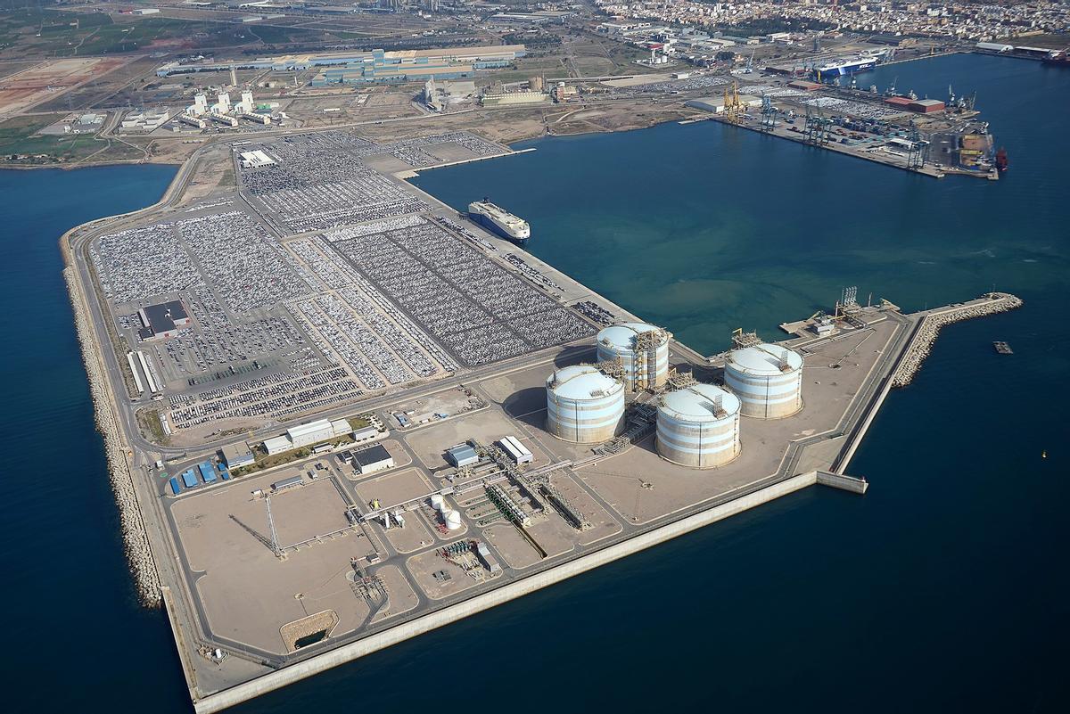 Planta regasificadora de Saggas en Sagunt