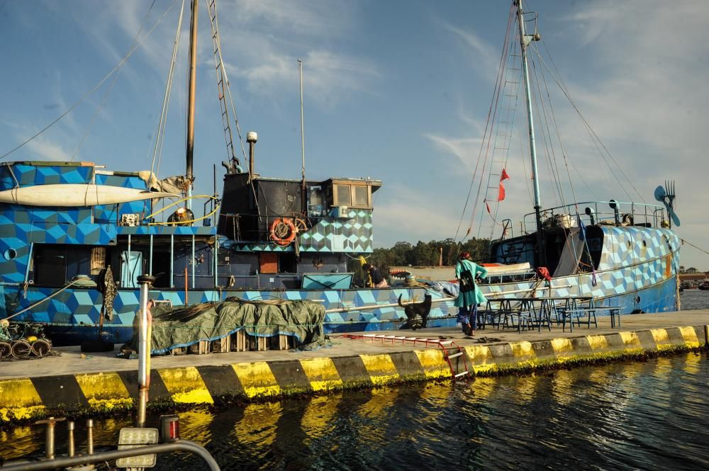 A Illa y el "barco de los locos"