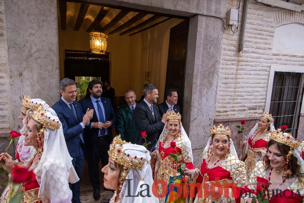 Desfile de Moros y cristianos y parlamento en las Fiestas de Caravaca