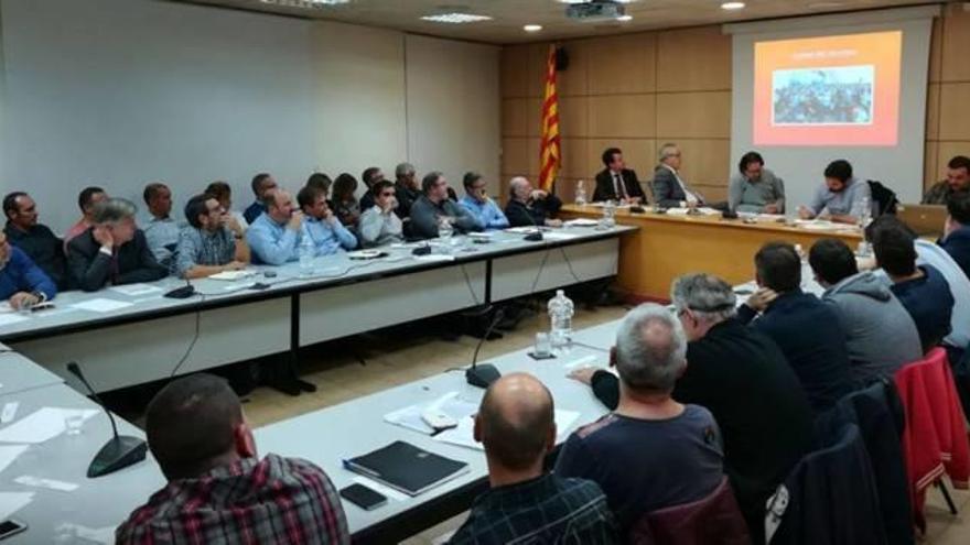 La reunIó del Fòrum de la Mineria del Bages es va fer ahir a la tarda al Consell Comarcal