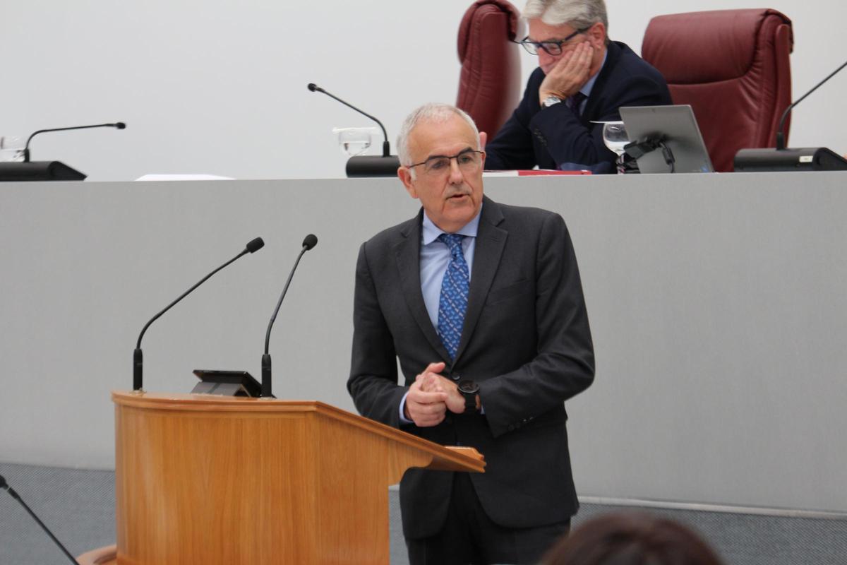 Alfonso Martínez, en la Asamblea