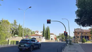 Esta es la nueva ordenación del tráfico en la ronda de San Francisco de Cáceres